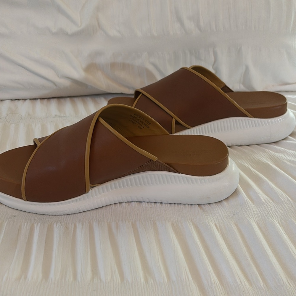 Cole Haan women’s 2.Zerogrand leather slide sandal - size 6.5 - Picture 7 of 12